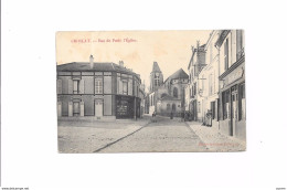 95  GROSLAY RUE  DE PARIS  L EGLISE 1906 - Groslay