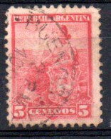 1899-03 Argentina - Allegoria - Gebraucht