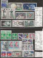 TIMBRE DE CFA NEUF**MNH DU Nr 286 A 382 COTE 248,30  € - Colecciones