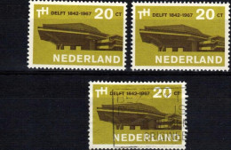 Nederland 1967 NVPH 876 2 X Mnh 1 X Used  See Scan - Sonstige & Ohne Zuordnung