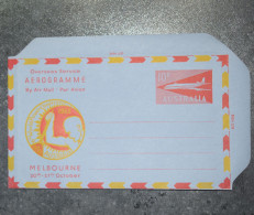 AUSTRALIA  Aerogramme  World Power Conference 1962 ~~L@@K~~ - Storia Postale