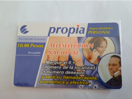 CUBA $5,00 PESOS  PROPIA /TARJETA PERSONAL  / TELESELECCION NACIONAL     MINT  Card  ** 14075** - Kuba