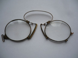 Alter Nasen-Kneifer - Messing-Gestell (1097) - Glasses