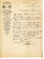 FACTURE.31.TOULOUSE.ETAMAGE & BISEAUTAGE DE GLACES.GLEYZE & GOURMANEL DOREURS & MIROITIERS 15 RUE SAINT ETIENNE. - Old Professions