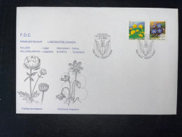 SP ENVELOPPE FINLANDE / SUOMI FINLAND / FLEURS FLOWERS  / HELSINKI - Lettres & Documents