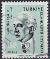 Türkei Turkey Turquie - Halit Ziya Uşaklıgil (MiNr: 1988) 1966 - Gest Used Obl - Oblitérés