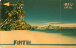 FIJI - GPT - FINTEL - 3CWFB - PALMS & BEACH - WHITE BOX - Fiji