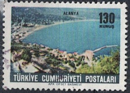 Türkei Turkey Turquie - Roter Turm Und Küste Von Alanya (MiNr: 1948) 1965 - Gest Used Obl - Gebraucht