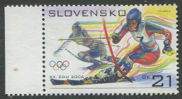 Slovakia:Unused Stamp Torino Olympic Games, 2006, MNH - Hiver 2006: Torino