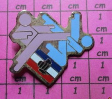 1022 Pin's Pins / Beau Et Rare / SPORTS / JUDO KARATE Grand Pin's - Judo