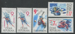 Czech:Unused Stamps Serie Torino Olympic And Paraolympic Games + Sport Stamps 2005-2006, MNH - Winter 2006: Torino