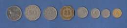 Malta 1 2 5 10 25 50 50 CEnts + 1 Lira Set Differents Years - Malte