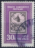 Türkei Turkey Turquie - 100 Jahre Türkische Briefmarke (MiNr: 1851) 1963 - Gest Used Obl - Gebraucht