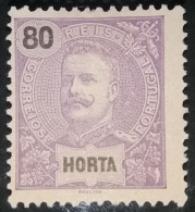 HORTA - AÇORES - 1897 - D.CARLOS I - CE21 - Horta