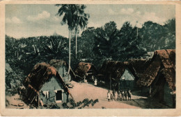 PC SURINAME - KIJKJE IN EEN BOSCHNEGERDORP (a2841) - Surinam