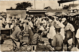 PC SURINAME PARAMARIBO - MARKT SCENE (a2741) - Surinam