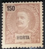 HORTA - AÇORES - 1897 - D.CARLOS I - CE23 - Horta