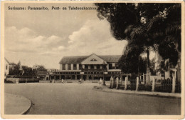 PC SURINAME PARAMARIBO - POST- EN TELEFONKANTOOR (a2613) - Surinam