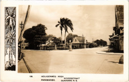 PC SURINAME PARAMARIBO - HEILIGENWEG HOEK KEIZERSTRAAT (a2597) - Suriname