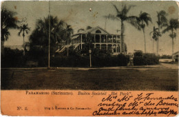 PC SURINAME PARAMARIBO - BUITEN SOCIETEIT HET PARK (a2581) - Surinam