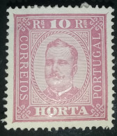 HORTA - AÇORES - 1892/93 - D.CARLOS I - CE2a - Horta