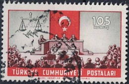 Türkei Turkey Turquie - Gerichtssitzung (MiNr: 1779) 1960 - Gest Used Obl - Used Stamps