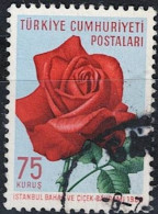 Türkei Turkey Turquie - Edelrose (Rosa Hybr.) (MiNr: 1737) 1960 - Gest Used Obl - Used Stamps