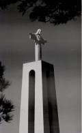Delcampe - Almada, Cristo Rei, Postal Fotográfico, Selo, Portugal - Setúbal