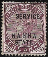 INDIA (NABHA)..1885/1892..Michel # 5...used. - Nabha
