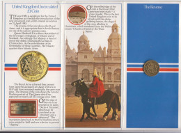 Great Britain UK £1 One Pound Coin 1983 - Uncirculated Housed In Original Folder - 1 Pond