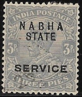 INDIA (NABHA)..1913..Michel # 27...used. - Nabha