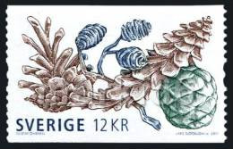 Sweden - 2011 - Christmas - Pine Cones - Mint Self-adhesive Coil Stamp - Ongebruikt