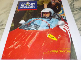 PHOTO  LORENZO BANDINI SUR FERRARI  1965 - Other & Unclassified