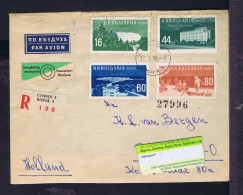 Gc7816 BULGARIA Tourisme Landescapes Vieus Holidays Mailed Rotterdam 1958 - Hotels, Restaurants & Cafés