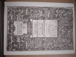 Jurij Dalmatin - Biblija 1584. Naslovna Stran. First Slovenia Translate Of BIBLIA Front Cover - Ecrivains