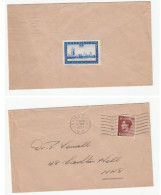 1937 Houses Of Parliament CORONATION Commemorative Label Seal GB E8 Stamps Cover Eviii Royalty - Briefe U. Dokumente