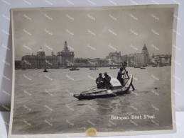 China Photo Shanghai SAMPAN BOAT S'HAI.  100x78 Mm. - Asia