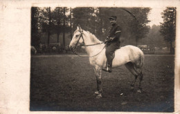 Militaria - Carte Photo - Soldat Militaire Cavalier Régiment , 8 Juillet 1915 - Ww1 Guerre 1914 1918 - Weltkrieg 1914-18