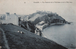 Granville - Vue Générale De La Ville Haute Et De La Ville Basse - Granville