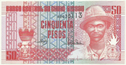 Guiné-Bissau - 50 Pesos - 01.03.1990 - P 10 - Unc. - Serie AB - Pansau Na Isna - Guinea–Bissau