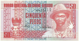 Guiné-Bissau - 50 Pesos - 01.03.1990 - P 10 - Unc. - Serie AB - Pansau Na Isna - Guinea–Bissau