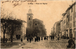 CPA Le Muy Place De L'Eglise (1276146) - Le Muy