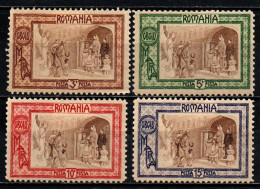 ROMANIA - 1907 - Guardian Angel Bringing Poor To Crown Princess Marie - SERIE COMPLETA - MH - Nuevos