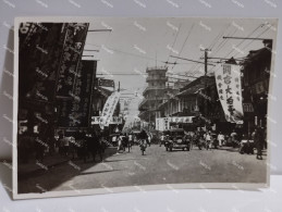 China Photo To Identify.  Street Scene. 84x57 Mm. - Azië
