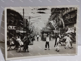 China Photo To Identify.  Street Scene. 80x56 Mm. - Asien