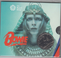 Great Britain UK £5 Five Pound Coin David Bowie - 2020 Royal Mint Pack - 5 Pounds