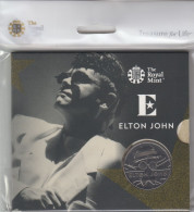 Great Britain UK £5 Five Pounds Coin Elton John - 2020 Royal Mint Pack - 5 Pond