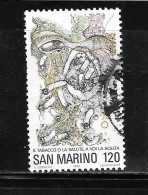 SAN MARINO Yv N. 1006 U. N. 1051 Anno 1980 Usato - Usados