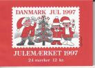 Carnet De Vignettes De Noël Du Danemark De 1997 - Plaatfouten En Curiosa