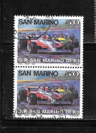 SAN MARINO Yv N. 1078 U. N. 1123 Formula 1, Anno 1983 Usato - Gebraucht